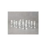 English Home Jena Cam Kahve Yanı Su Bardağı 55 ML Şeffaf 6'lı