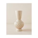 English Home Karla Porselen Vazo 26 cm Bej