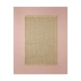 English Home Lacey Dekoratif Jüt Kilim 80x150 cm Natural-Siyah