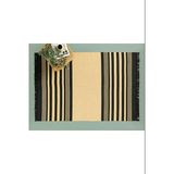 English Home Lara Tiar Dokuma Kilim Krem Siyah