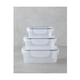 English Home Layla Plastik Saklama Kabı 500 - 1000 - 1700 ml Şeffaf