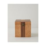 English Home Layna Mdf Dekoratif Kutu 19x19 cm Kahverengi
