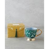 English Home Leafscape New Bone China Kupa 460 ml Yeşil