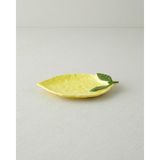 English Home Lemonella Seramik Kayık Tabak 22X15X3 cm Sarı - Sarı