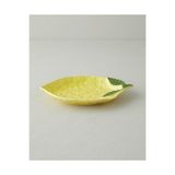 English Home Lemonella Seramik Kayık Tabak 27x19x3 cm Sarı
