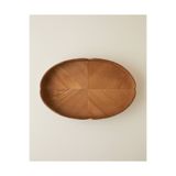 English Home Lena Mdf Dekoratif Tepsi 40 cm Kahverengi