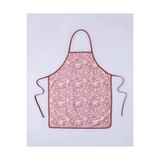 English Home Lenna Pamuk Polyester Su Geçirmez Mutfak Önlüğü 60x75 cm Kırmızı