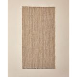 English Home Leona Dekoratif Jüt Kilim 80X150 cm Natural - 80 x 150 cm