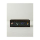English Home Levina Mdf Dekoratif Kutu 30x10 cm Kahverengi