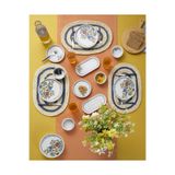 English Home Linea Seramik Kahvaltı Takımı 14 parça 6 kişilik Renkli
