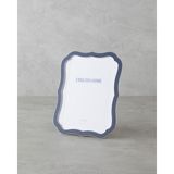 English Home Lusia 13X18 cm Lacivert Metal Çerçeve Modern Şekil