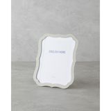 English Home Lusia Metal Çerçeve Bej Renk 13 x 18 cm Şekil ile Modern Tasarım Fotoğraf Çerçevesi