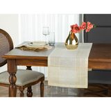 English Home Luxe Keten Runner Bej - 40 x 150 cm