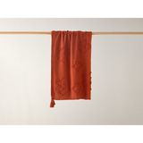 English Home Luxwrap Triko Koltuk Şalı Kiremit - 130 x 170 cm
