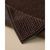 English Home Macaroni 50 x 80 cm Kahverengi Banyo Paspası Kaydırmaz Taban ve Şık Desen
