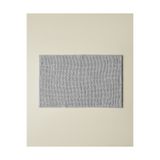 English Home Macaroni Kaydırmaz Taban Banyo Paspası 50x80 cm Gri