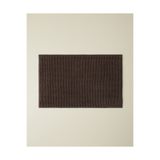 English Home Macaroni Kaydırmaz Taban Banyo Paspası 50x80 cm Kahverengi
