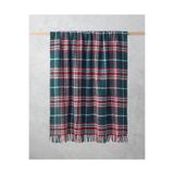 English Home Magie Koltuk Şalı 130x170 cm Yeşil – Kırmızı