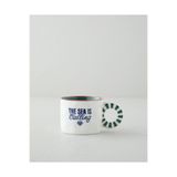 English Home Mariner Parade New Bone China Kupa 260 ml Mavi - Kırmızı -Yeşil