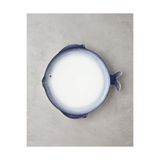 English Home Marinova Porselen Pasta Tabağı 23 cm Mavi-Beyaz