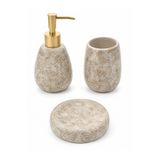 English Home Mariya Banyo Seti 3'lü Seramik - 16 cm
