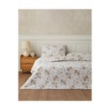 English Home Marlen Çarşaflı Çift Kişilik Nevresim Takımı 200X220 cm Krem