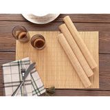 English Home Martinez Bambu 4'lü Amerıkan Servıs 30 x 45 cm Bal - Bal Rengi