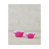 English Home Master Lock Plastik Saklama Kabı Pembe 575 1075 ml