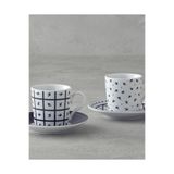 English Home Mika Kahve Fincan Takımı 80 ml Siyah