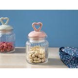 English Home Mini Heart Cam Kavanoz 260 ml Pembe