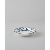 English Home Monarch Porselen Çukur Tabak 19 cm Siyah - Beyaz