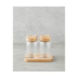 English Home Monetta Cam 5 Parça Baharatlık 300 ml Natural