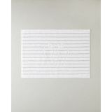 English Home Mono Stripe Pamuk Ayak Havlusu 50x70 cm Beyaz - Gri - Renk