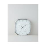 English Home Nador Alüminyum Duvar Saati 29 cm Silver