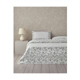 English Home Natur Baskılı Tek Kişilik Pike Takımı 150x220 Cm Yeşil