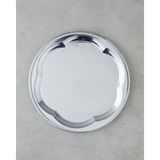 English Home Noble Metal İkram Tepsisi 35 cm Silver