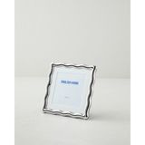 English Home Nola Metal Çerçeve 10X10 cm Silver Dalgalı Şekil ile Modern Tasarım