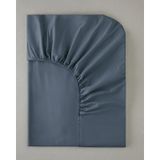 English Home Novella Premium Soft Cotton Tek Kişilik Plus Lastikli Çarşaf 120x200 Cm Denim Mavi Denim Mavi