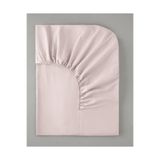 English Home Novella Premium Soft Cotton Tek Kişilik Plus Lastikli Çarşaf 120x200 cm Toz Pembe