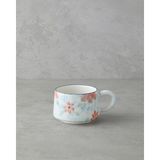 English Home Pastel Blooming Seramik Kupa 260 ml Mavi - Kırmızı -Yeşil
