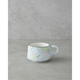 English Home Pastel Reflections Seramik Kupa 260 ml Mavi-Yeşil-Sarı - Mavi - Yeşil