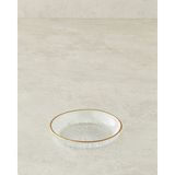 English Home Petal Cam Çerezlik 12 cm Gold