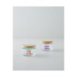 English Home Piatto Cest Cam 2'li Baharatlik 220 ml - 220 ml Pembe - Lila