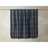 English Home Plaid Waffle Scotch Tek Kişilik Battaniye 150X200 cm Mavi - 150 x 200 cm