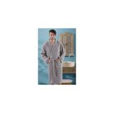 English Home Plain Gri XL Pamuklu Bornoz