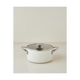 English Home Prego CeraWell Derin Tencere 24 cm Krem - Kahve