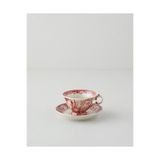 English Home Preston Stoneware 2 Parça 1 Kişilik Kahve Fincan Takımı 100 ml Bordo
