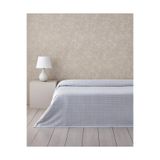 English Home Pure Leaves Ecosoft Tek Kişilik Pike 150X220 Cm, Mavi, 150 x 220