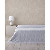 English Home Pure Leaves Tek Kişilik Pike 150x220 cm Mavi