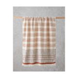 English Home Pure Natural Pamuklu Peştamal 90x150 cm Açık Bej-Kiremit